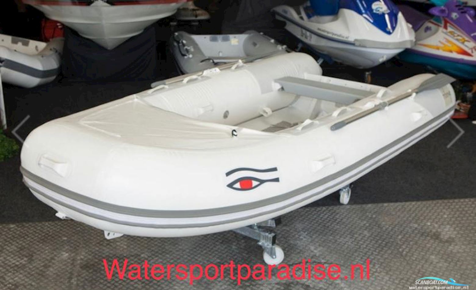 Ribeye TS350 Rib Met Aluminium Kiel Inflatable / Rib 2024, with 20 engine, The Netherlands