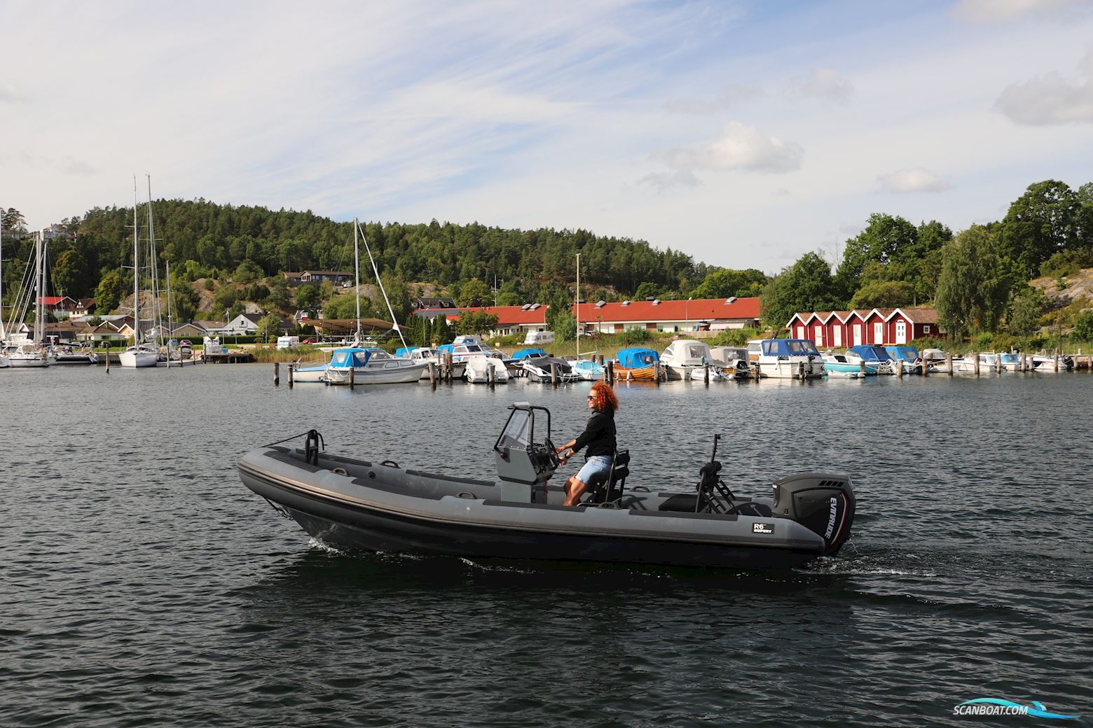 Rupert R6 Inflatable / Rib 2020, with Evinrude E-Tec 150hk engine, Sweden
