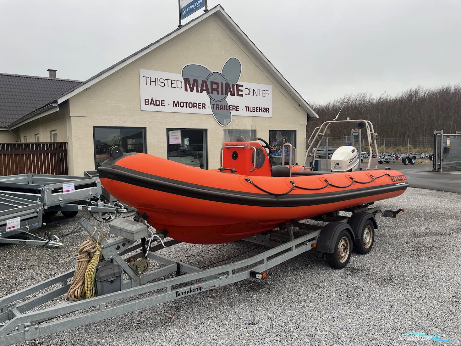 Tornado 580 Rib Inflatable / Rib 1998, with Johnson engine, Denmark