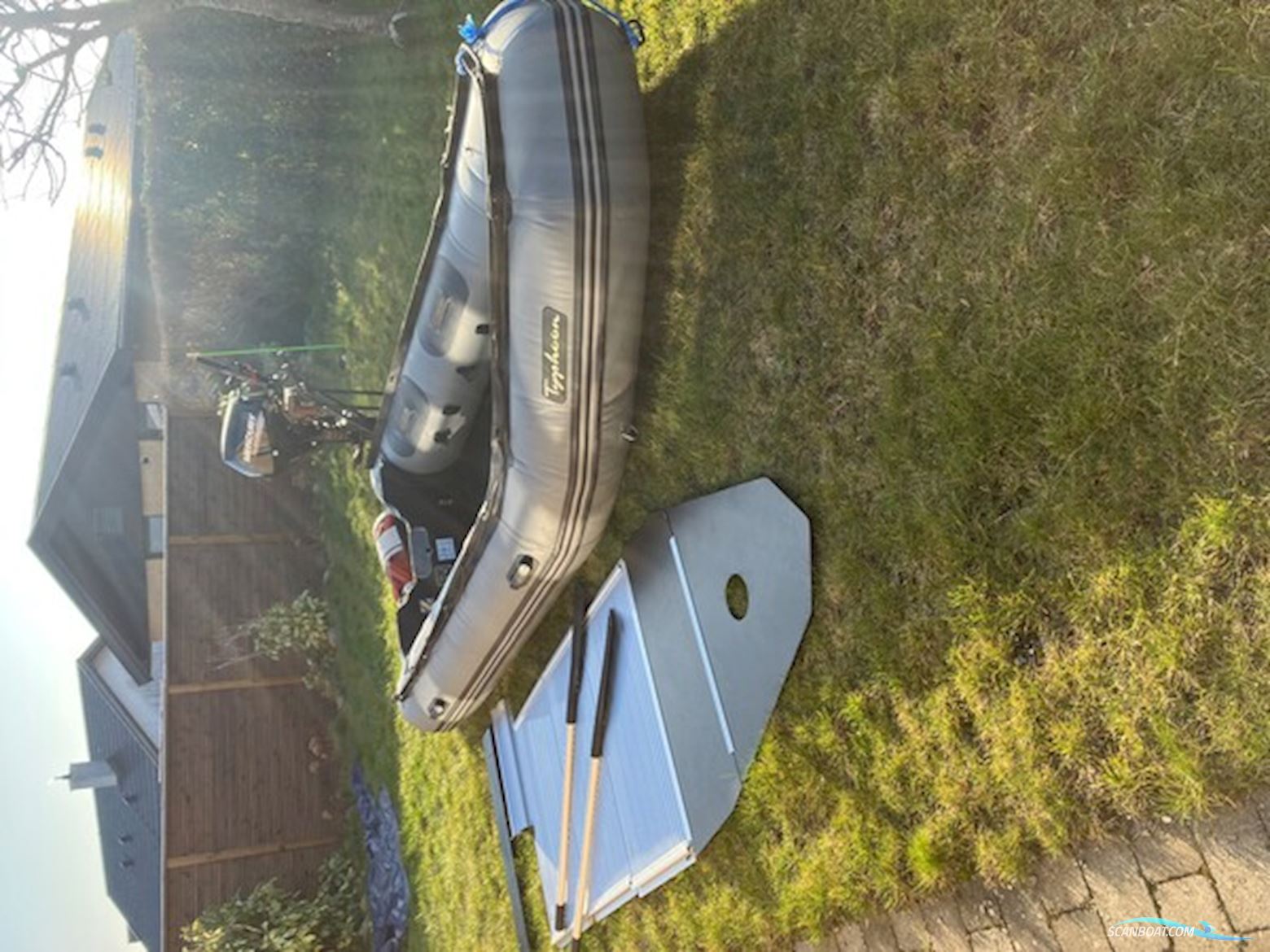 Typhoon Gummibåden 4.20 Med Mercury 15 hk (Sejlet 2 Ture) Inflatable / Rib 2021, with Mercury engine, Denmark