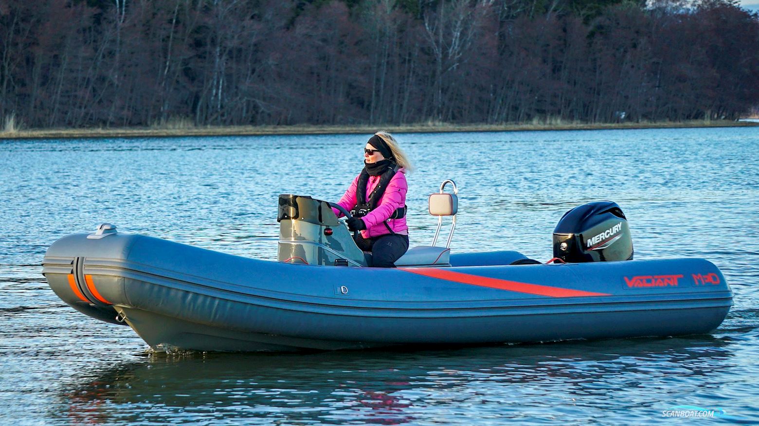 Valiant Med 500 Sailing School Inflatable / Rib 2023, with Mercury 50 ELPT EFI engine, Finland