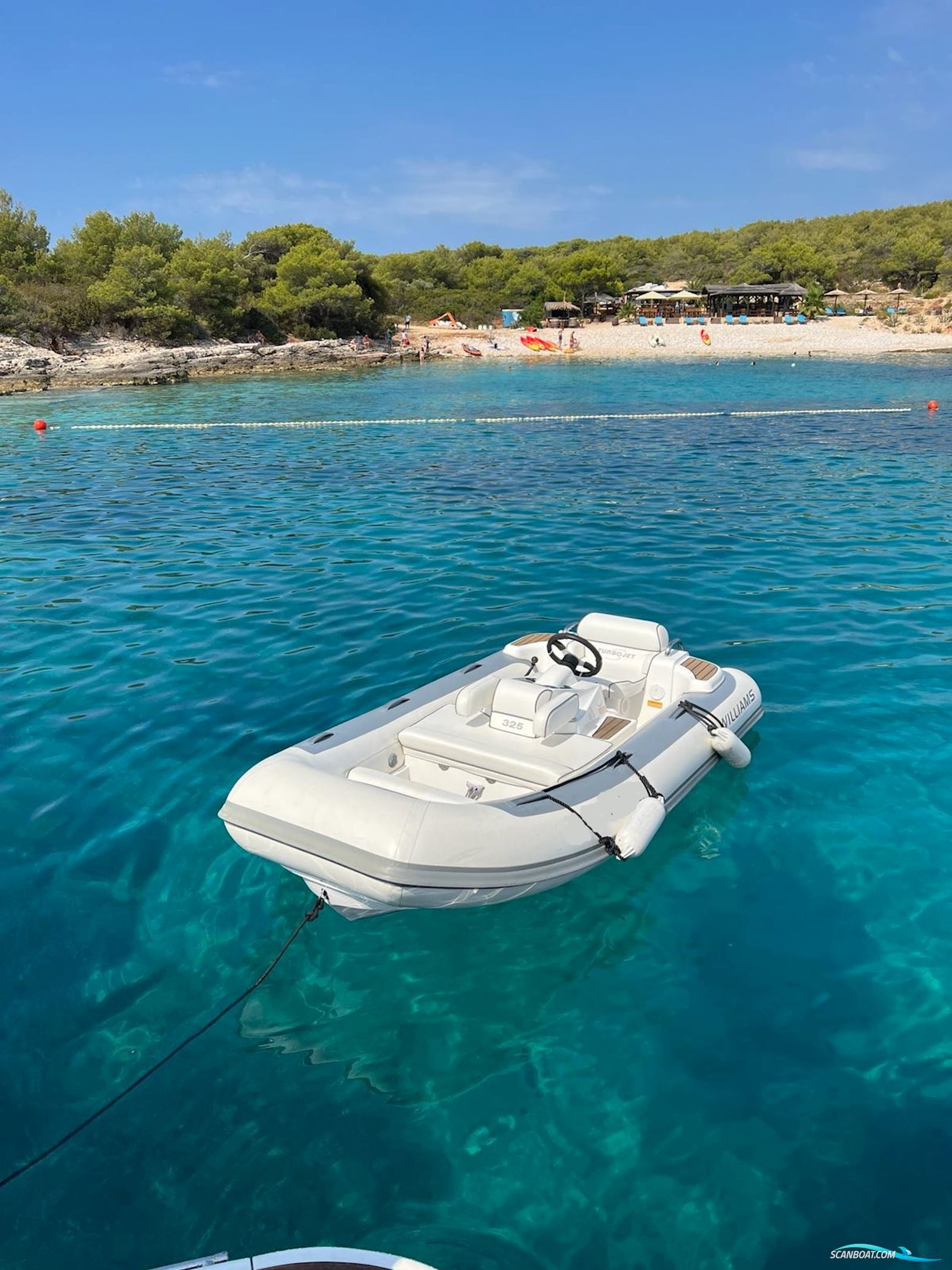 Williams 325 Inflatable / Rib 2017, Croatia