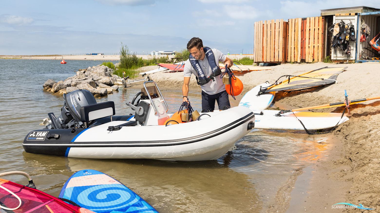 Yam 310 Taf Inflatable / Rib 2022, with Yamaha m- 20 engine, Denmark