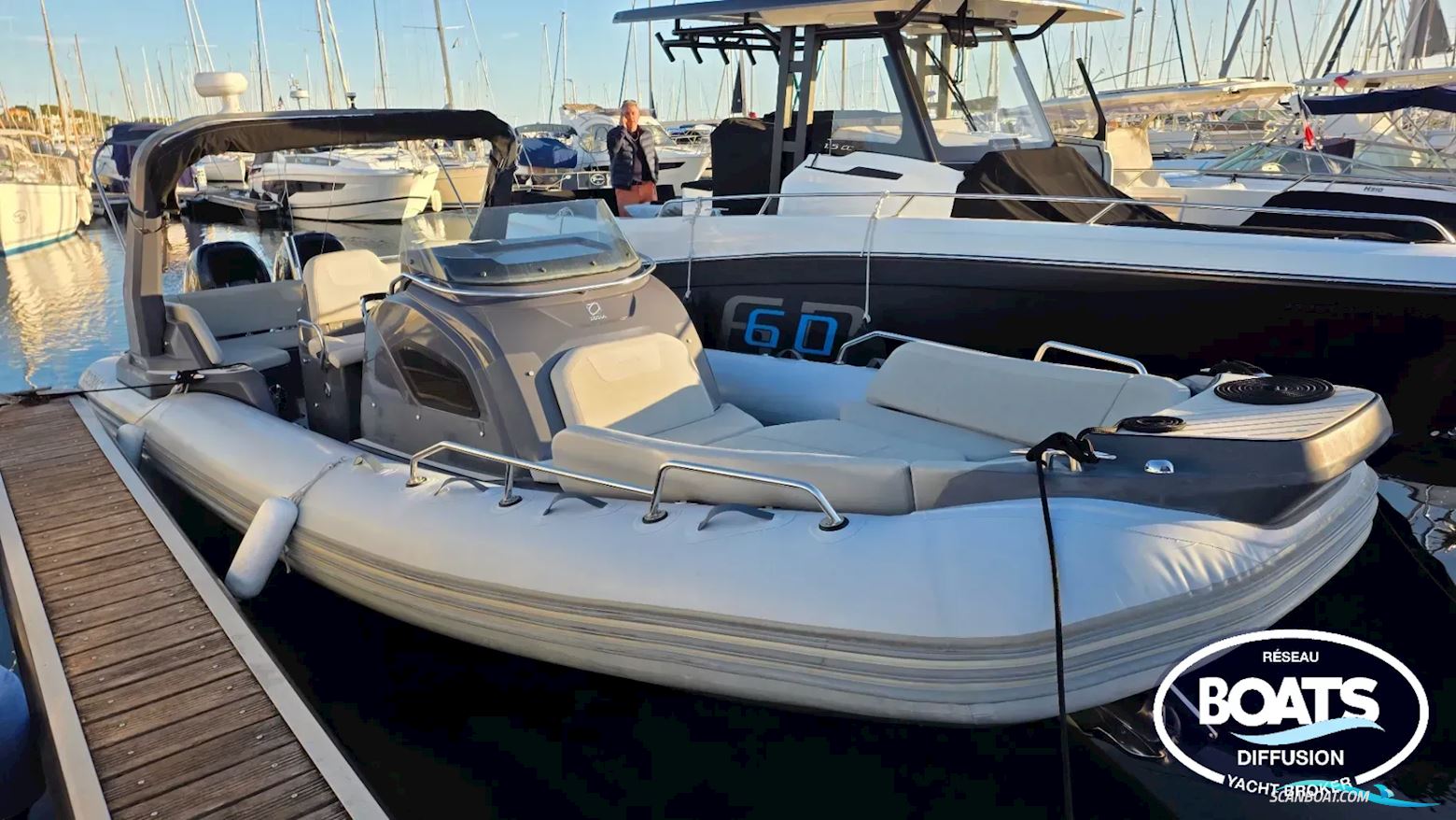 Zodiac Medline 9 Inflatable / Rib 2021, with Mercury engine, France