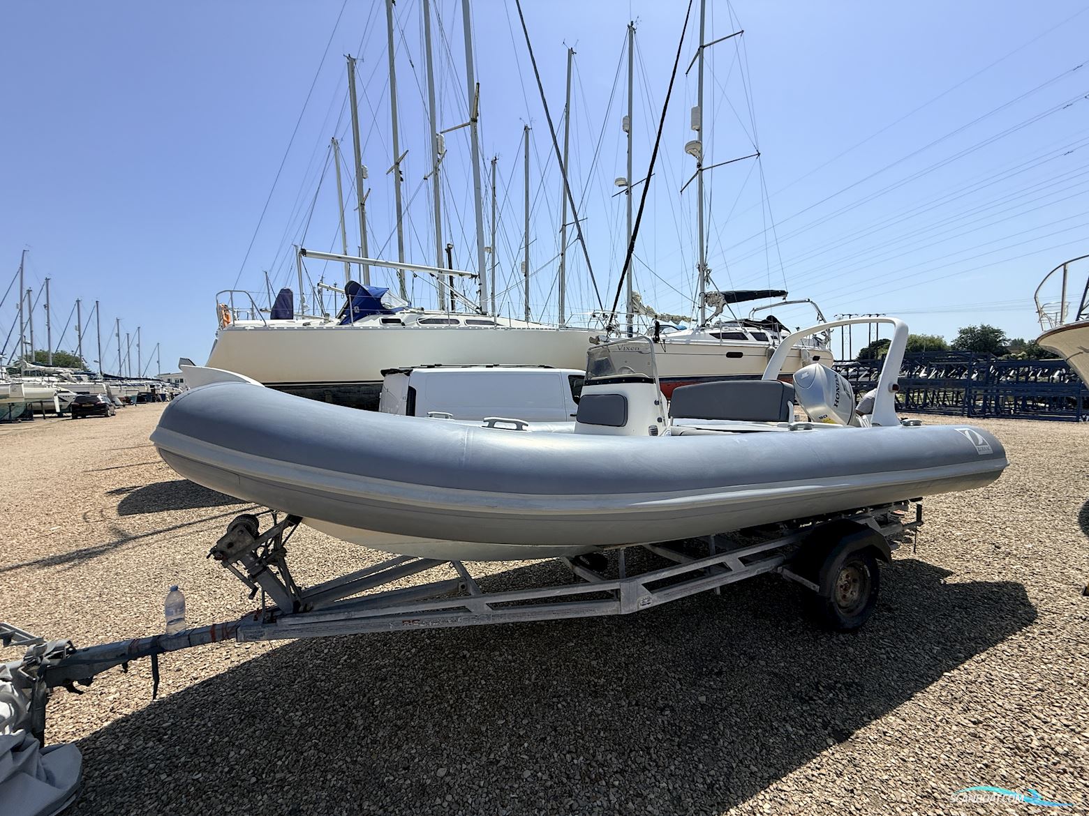 Zodiac Medline II Inflatable / Rib 2009, with Honda engine, United Kingdom