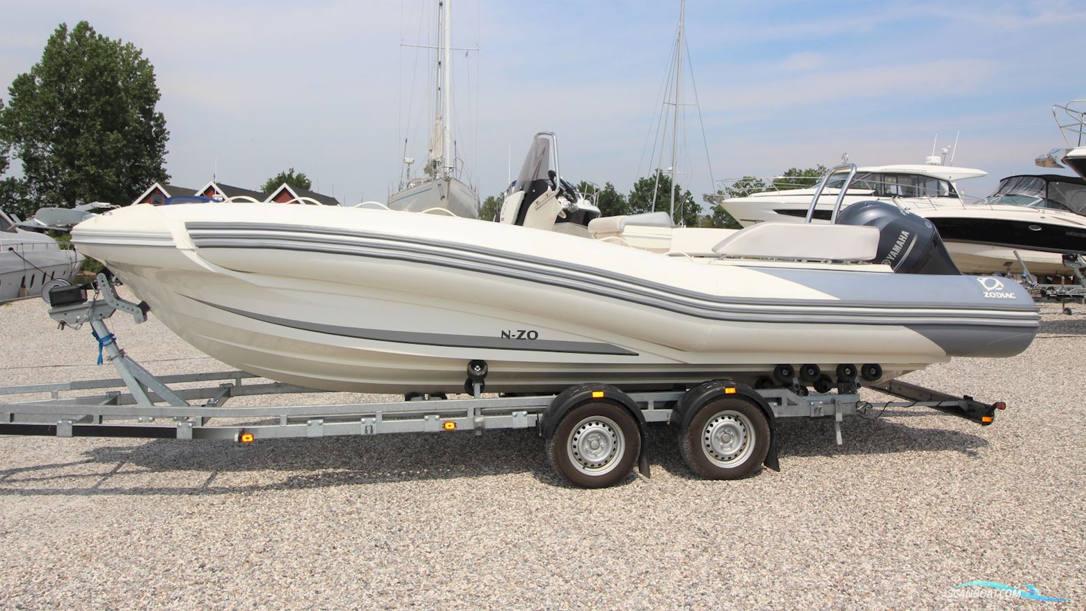 Zodiac N-ZO 680 Inflatable / Rib 2018, with Yamaha engine, Denmark