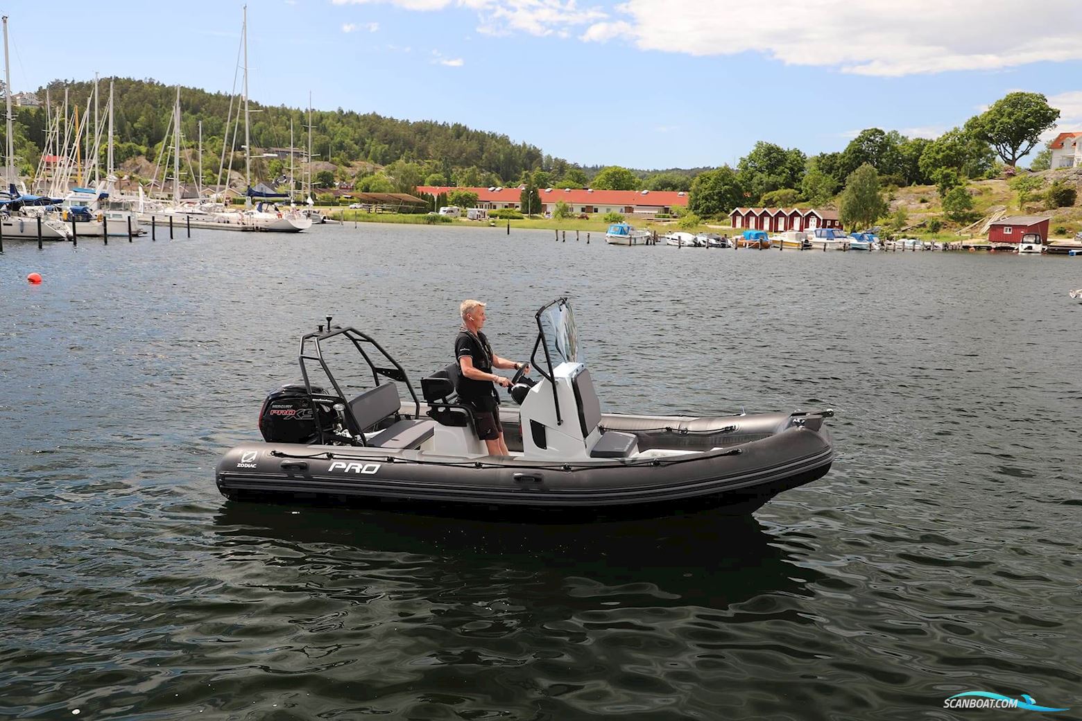 Zodiac Pro 5.5 Inflatable / Rib 2024, with Mercury Proxs 115 hk engine, Sweden