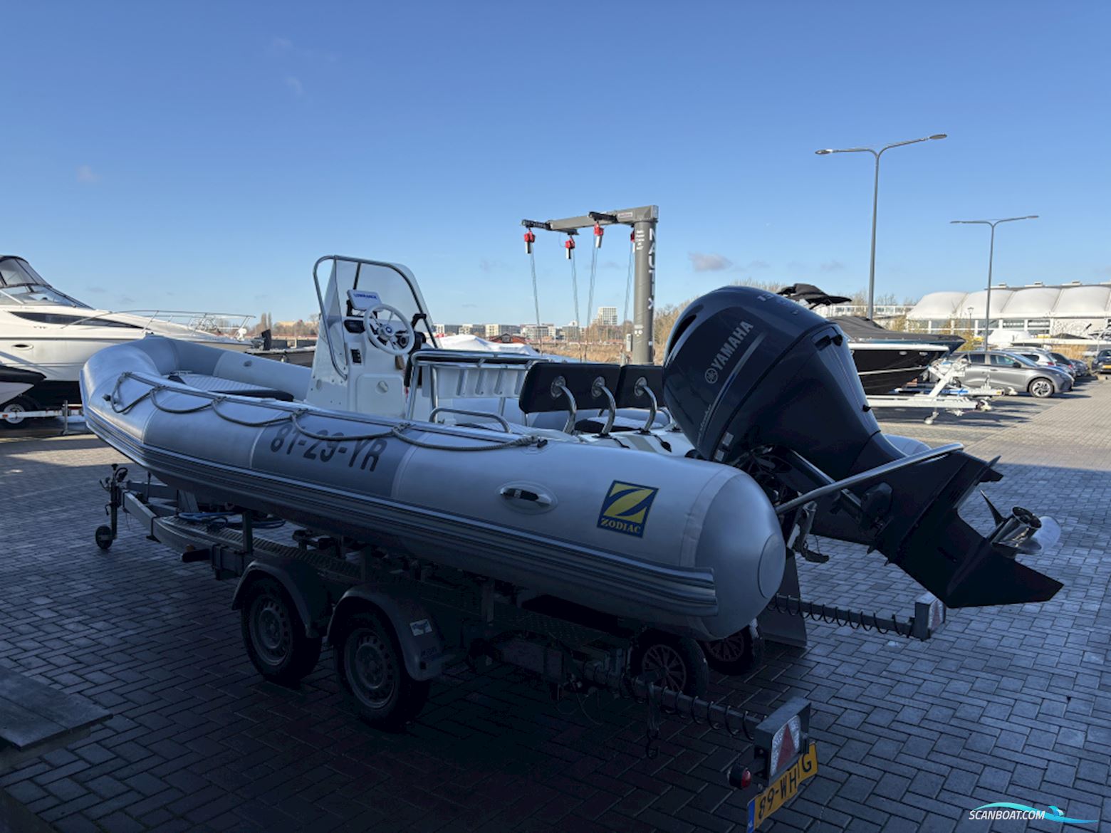 Zodiac Pro Open met Yamaha buitenboordmotor (MY2015)