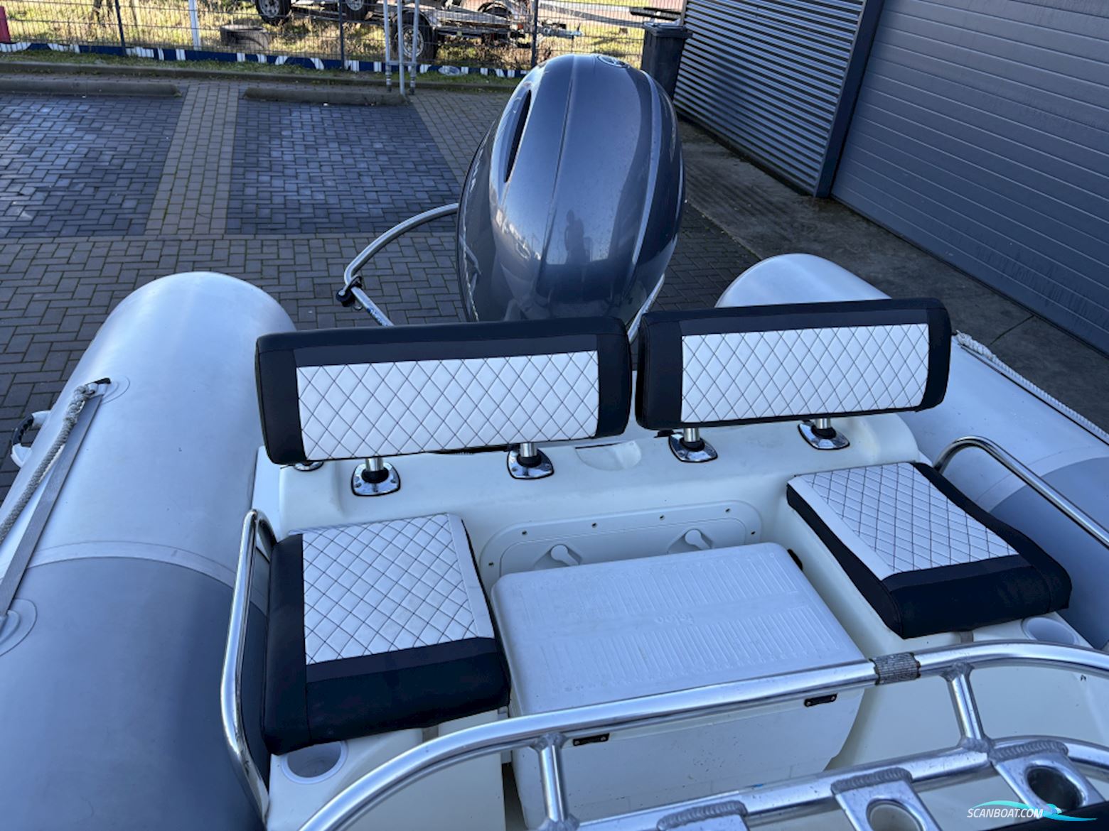Zodiac Pro Open met Yamaha buitenboordmotor (MY2015)