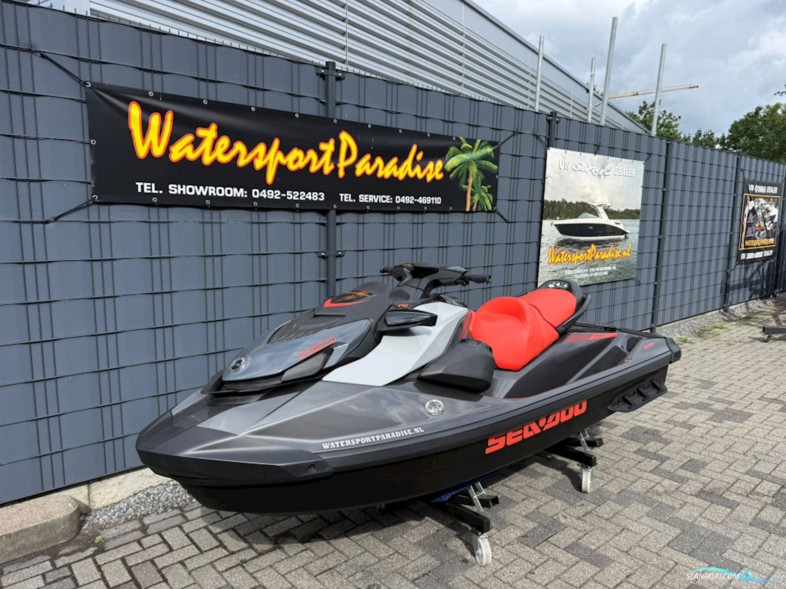 Sea-Doo GTI SE 170 Jetski / Scooter / Jet boat 2022, with Rotax 1630 ACE engine, The Netherlands