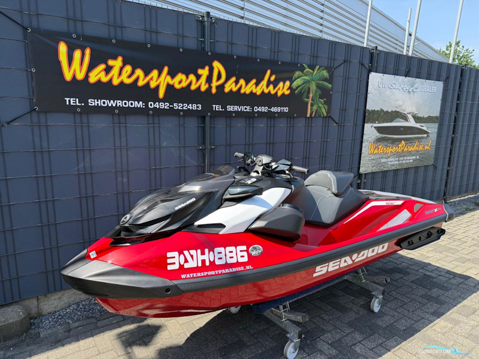 Sea Doo Rxp X 325 Jetski / Scooter / Jet boat 2024, with Rotax engine, The Netherlands