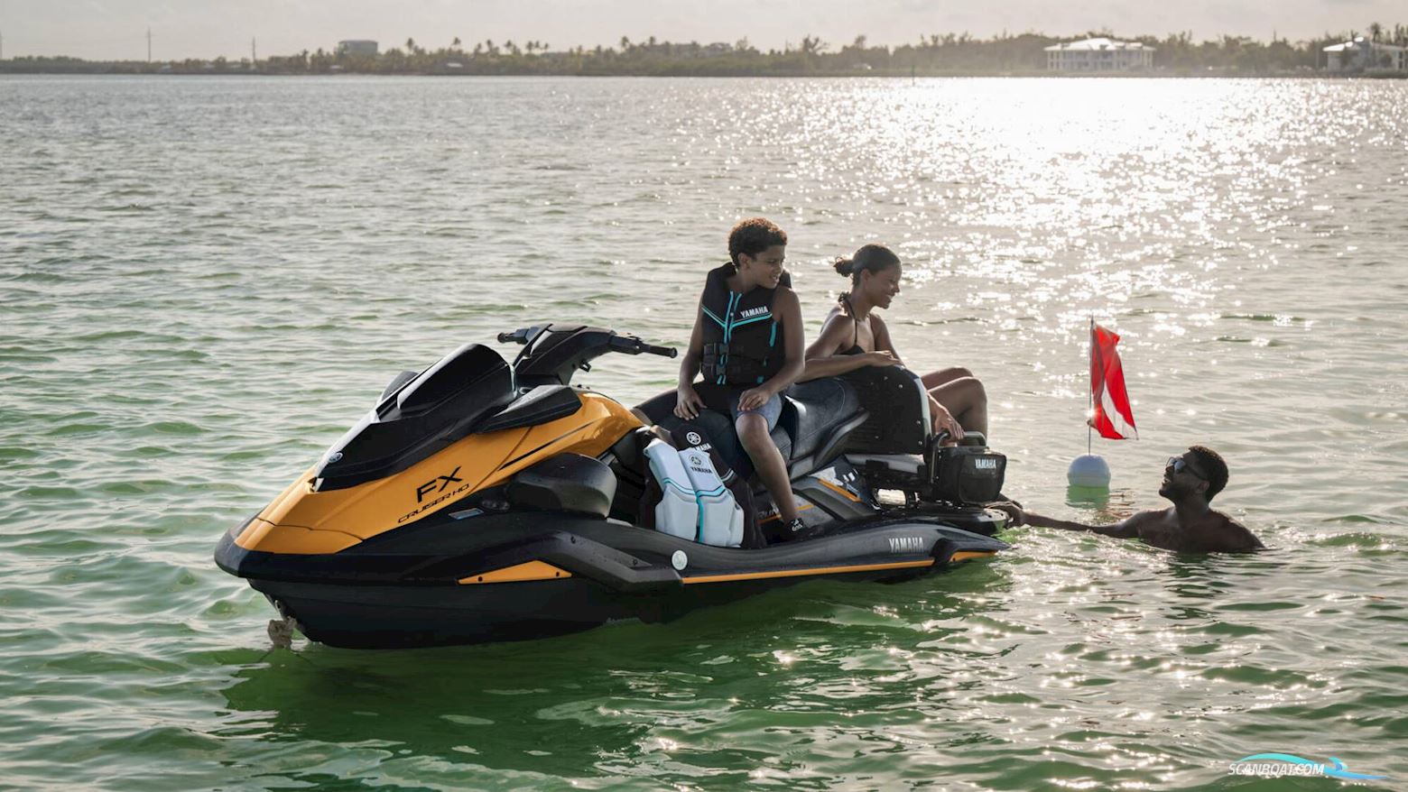 Yamaha FX Cruiser HO Jetski / Scooter / Jet boat 2025, with 4-Ventilet, 4-Cylindret, 4-Takts, Dohc engine, Denmark