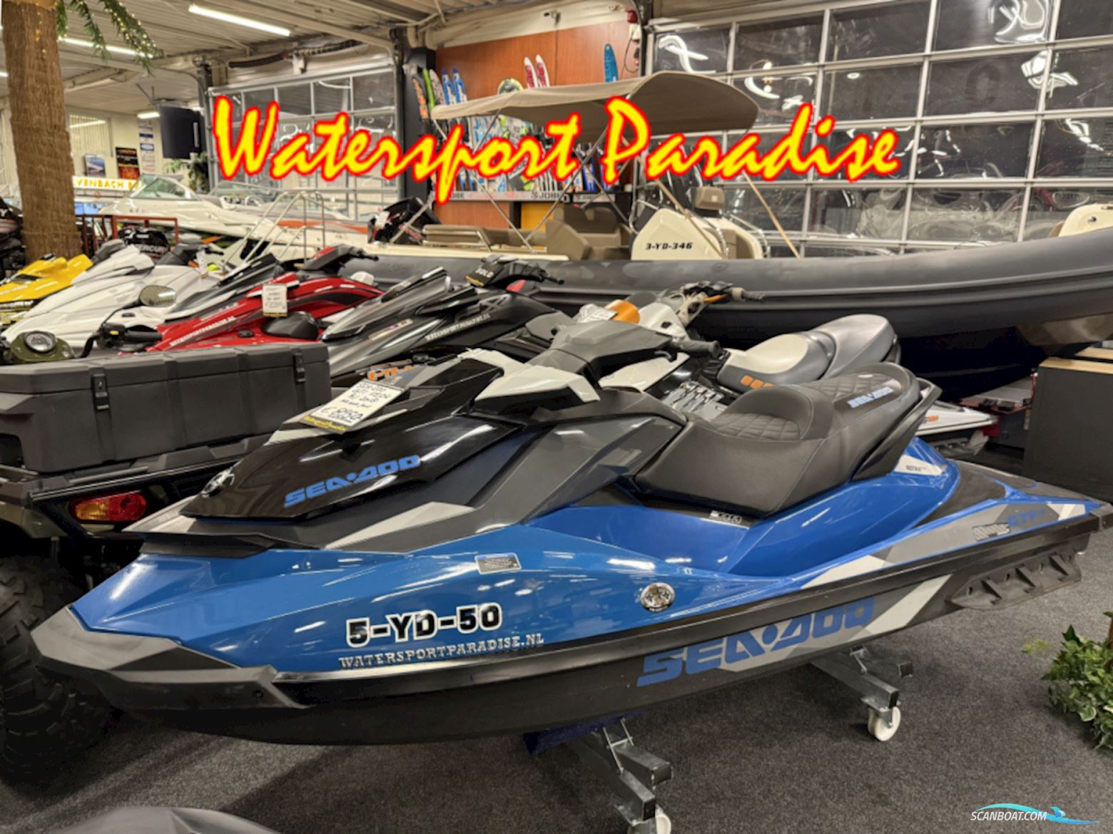 Sea Doo Gti 115 Jetski / Scooter / Jetbåd 2018, med Rotax motor, Holland