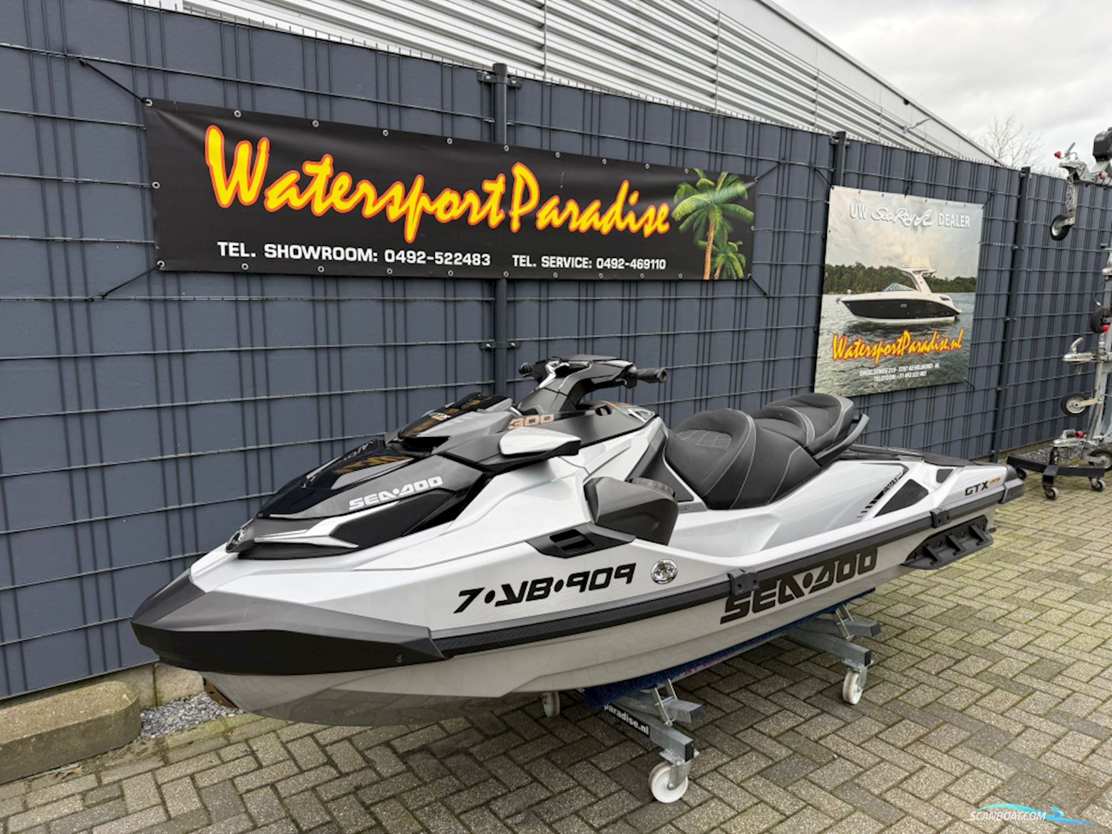 Sea-Doo Gtx 300 Jetski / Scooter / Jetbåd 2019, med Rotax motor, Holland