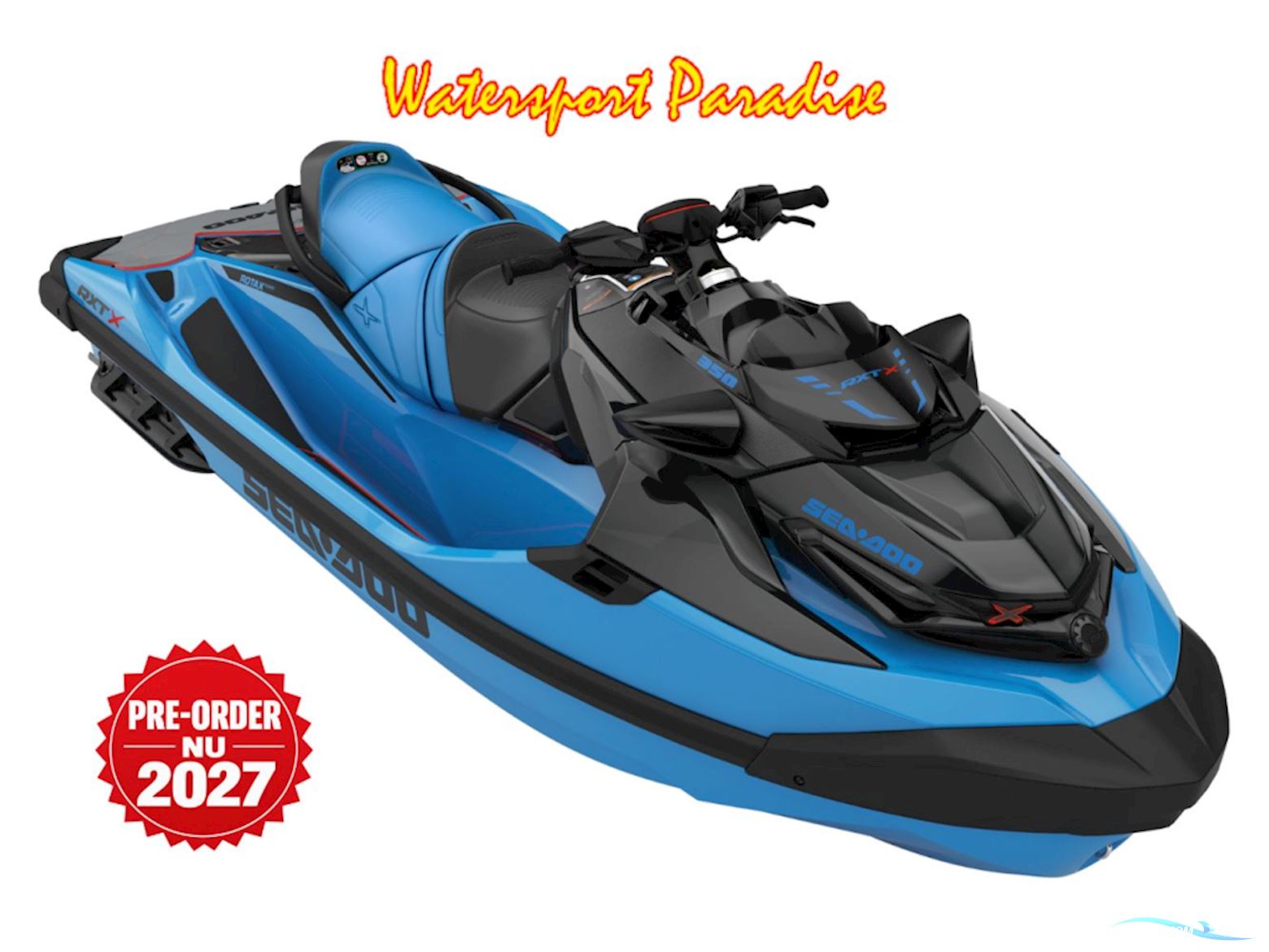 Sea-Doo RXT-X 350 Jetski / Scooter / Jetbåd 2027, med Rotax 1630 ACE motor, Holland