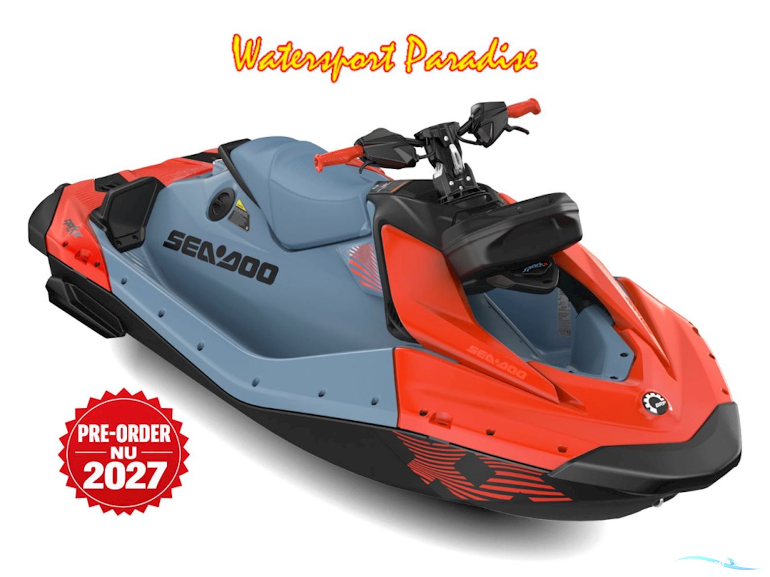 Sea-Doo Spark X Trixx 110 for 3 - Audio Jetski / Scooter / Jetbåd 2027, med Rotax 1000 ACE motor, Holland