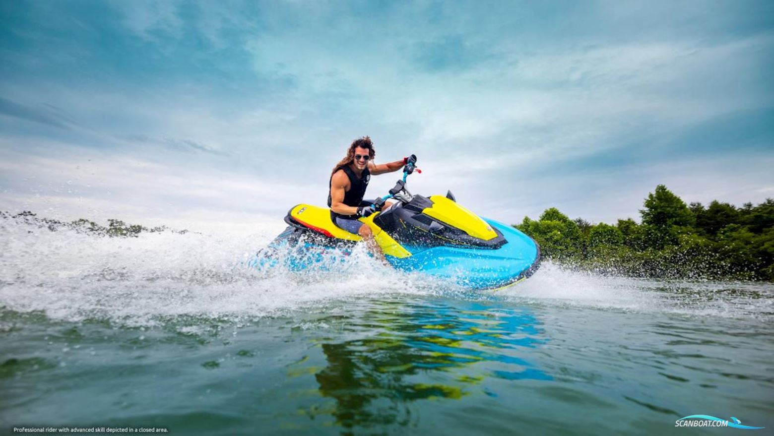 Yamaha JetBlaster Jetski / Scooter / Jetbåd 2025, med 3-cylindret, TR-1 High output, 4-takts motor, Danmark