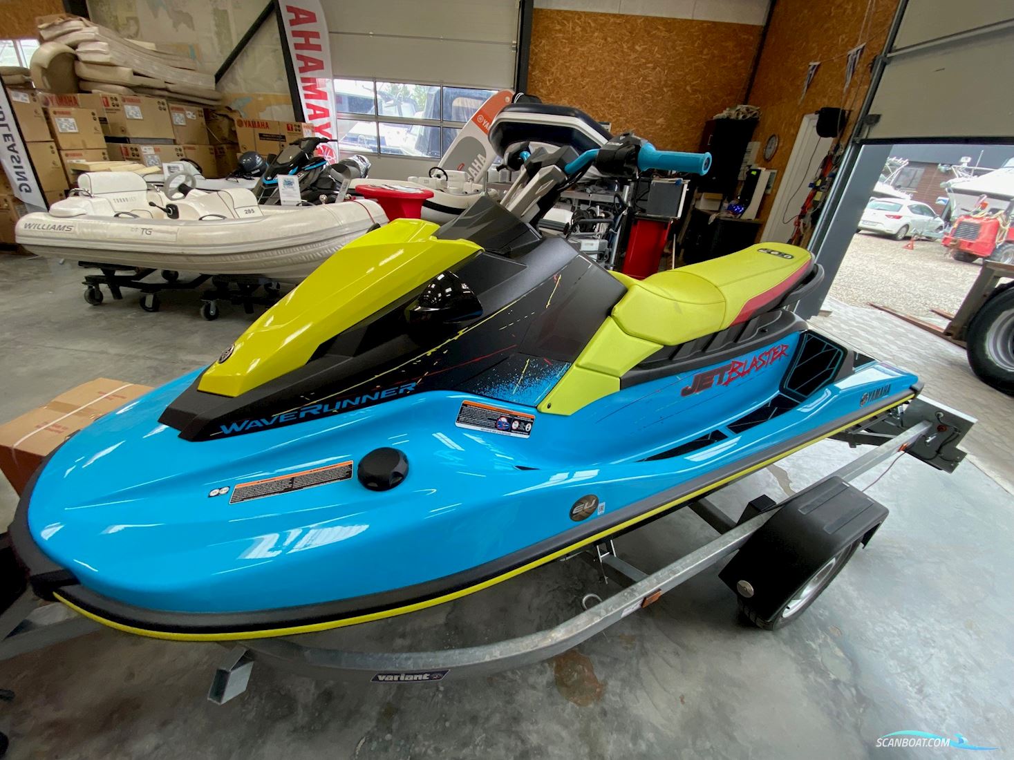 Yamaha Jetblaster Jetski / Scooter / Jetbåd 2022, med Yamaha TR-1 motor, Danmark