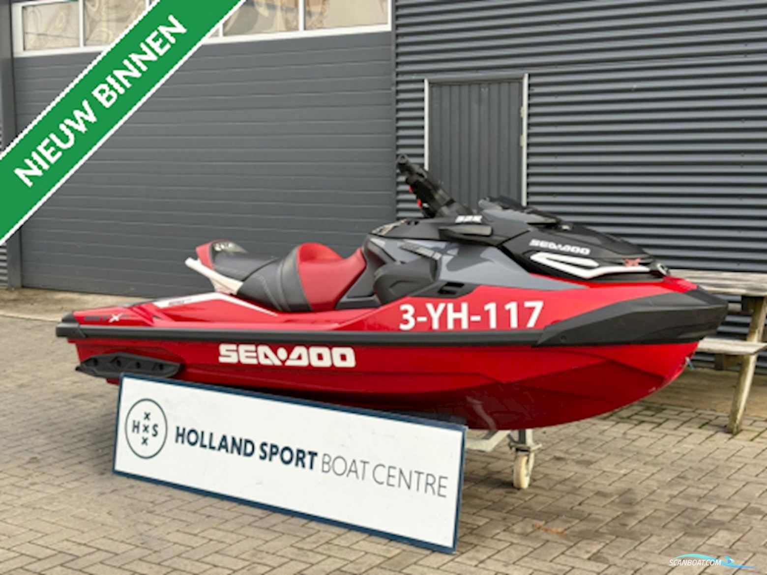 Sea Doo RXT-X RS 325 + Trailer Jetski / Scooter / Jetbåt 2024, med Rotax motor, Holland