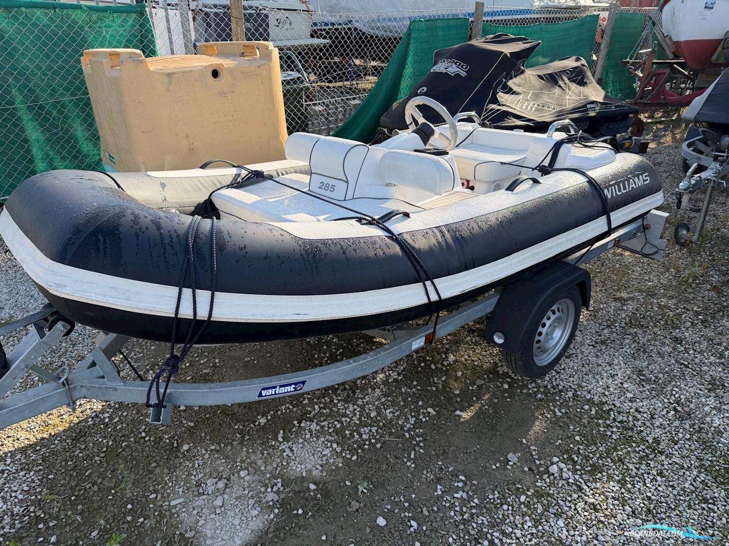 Williams 285 Turbojet Jetski / Scooter / Jetbåt 2015, med Weber motor, Danmark