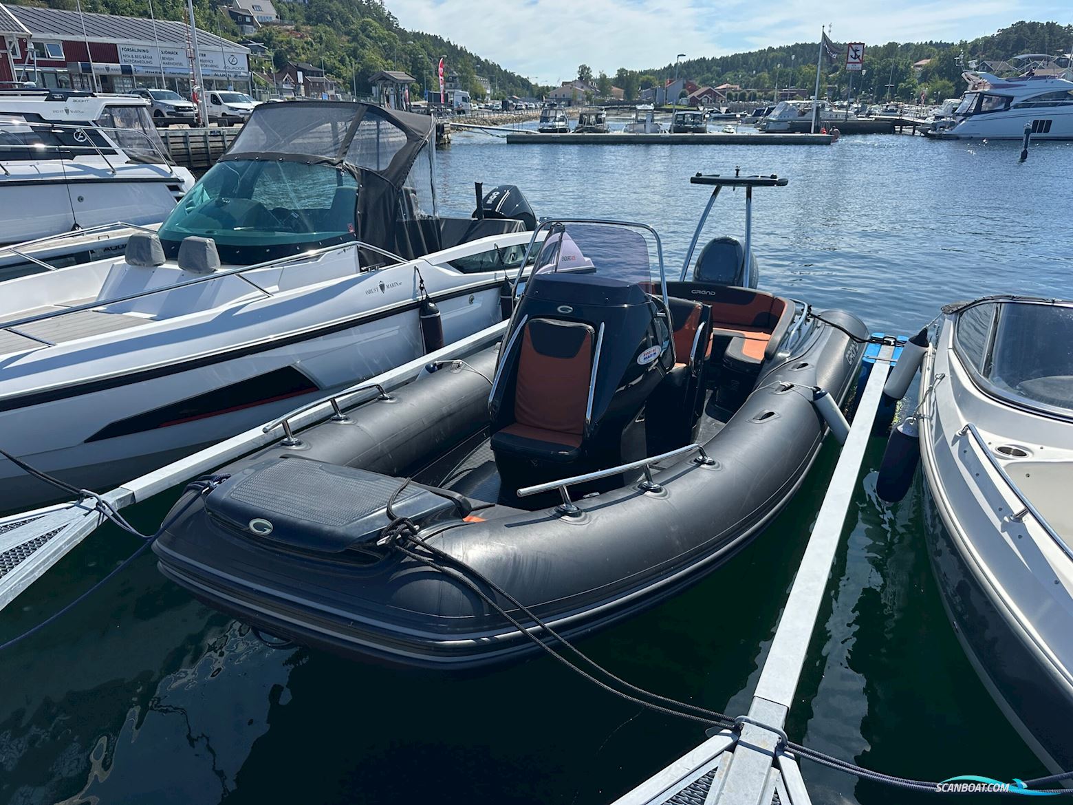 Begagnad Grand G650-19 Jolle 2019, med Yamaha 150 hk motor, Sverige