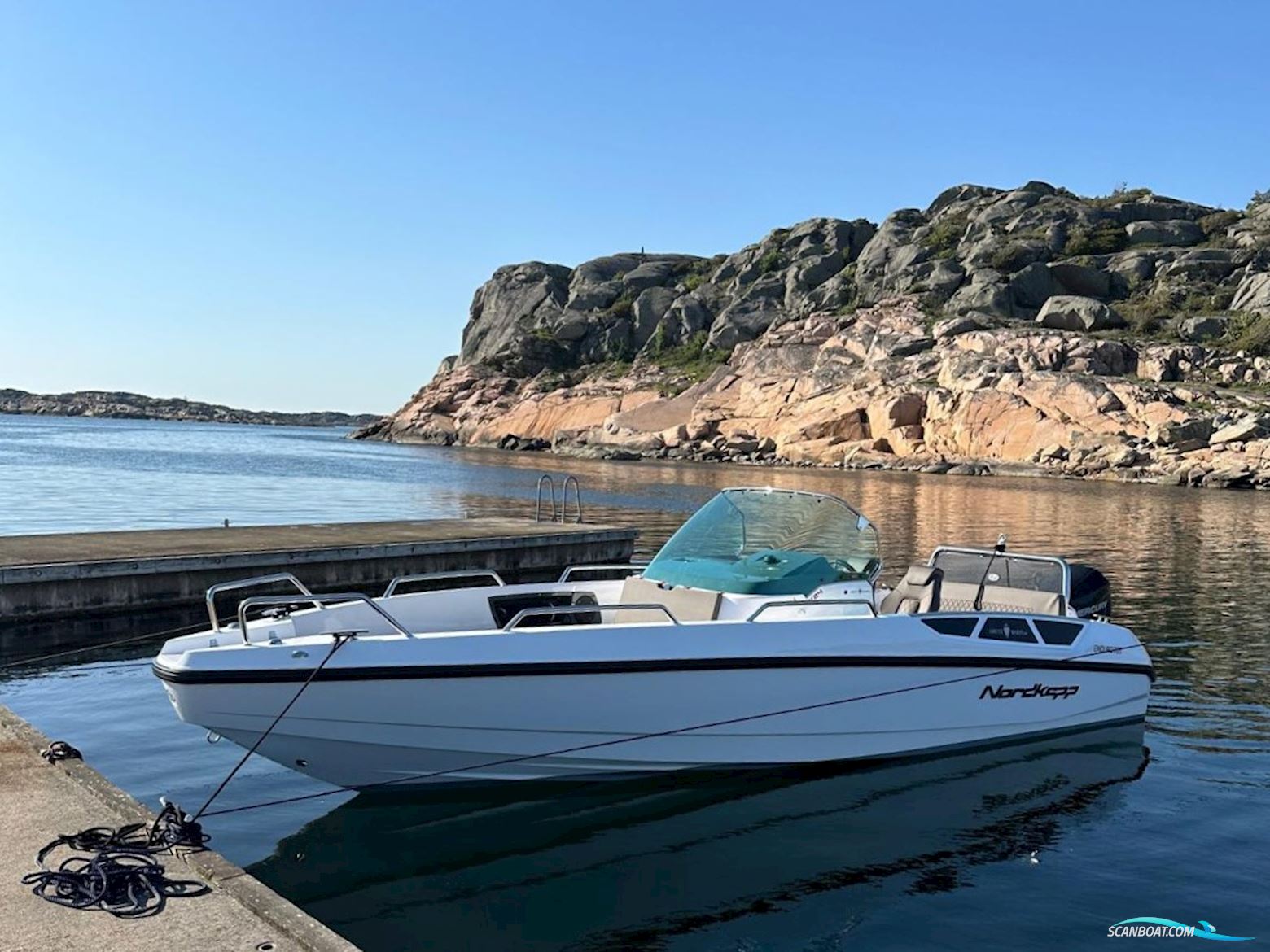 Begagnad Nordkapp Enduro 705 -22 Jolle 2022, mit Mercury V6-225 hk (-24) motor, Sweden