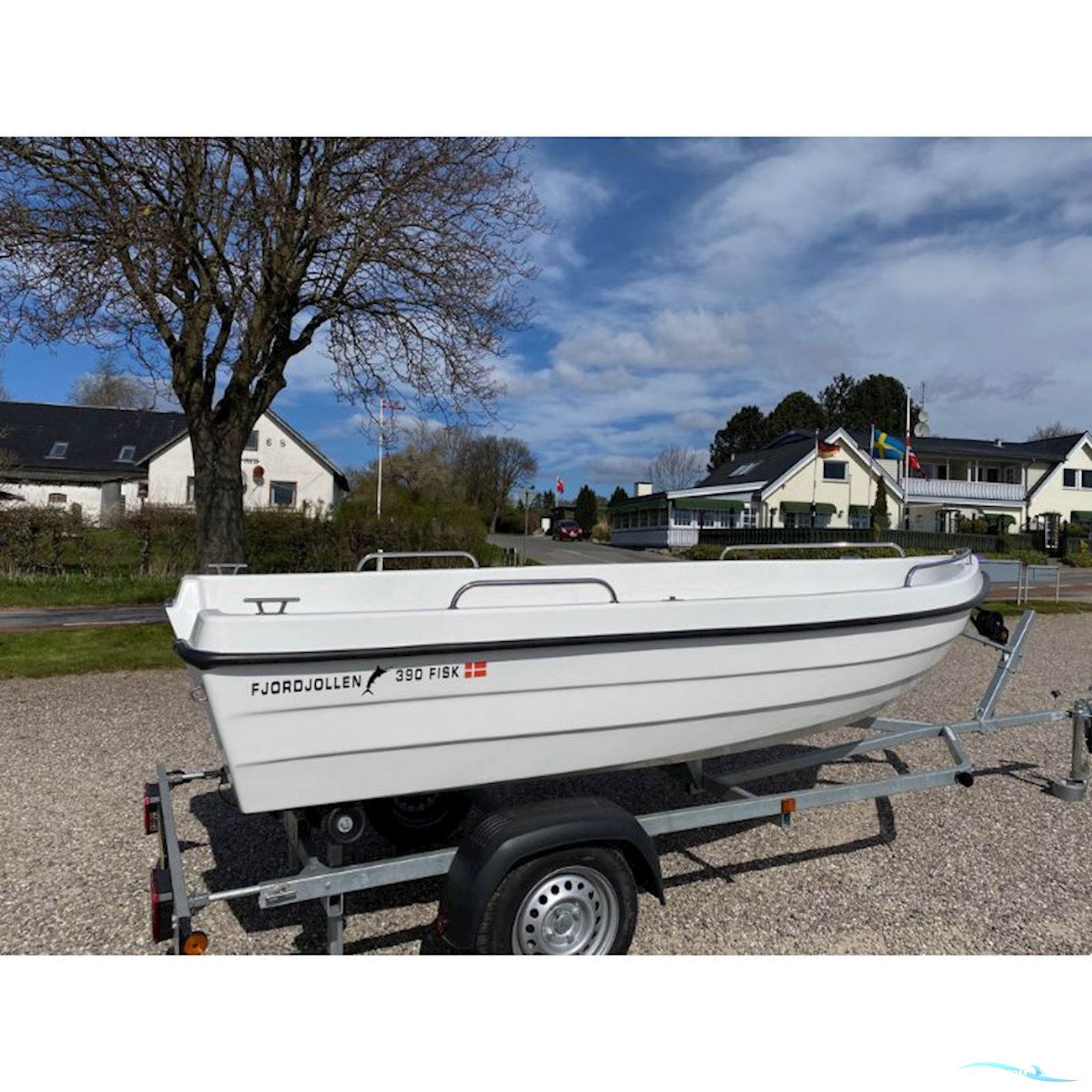 Fjordjollen 390 Fisk - Jolle med F4 HK påhængsmotor