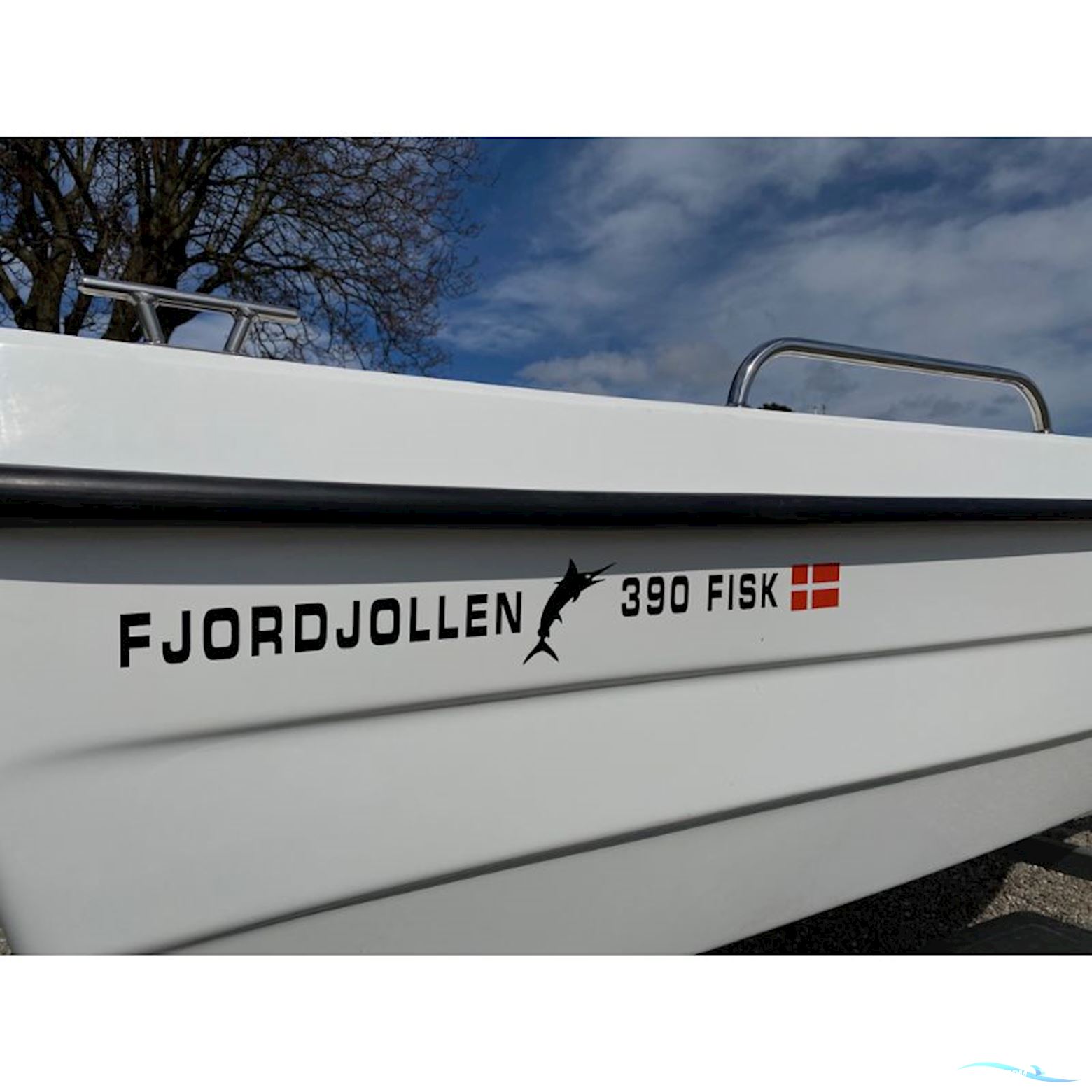 Fjordjollen 390 Fisk - Jolle med F6 HK påhængsmotor