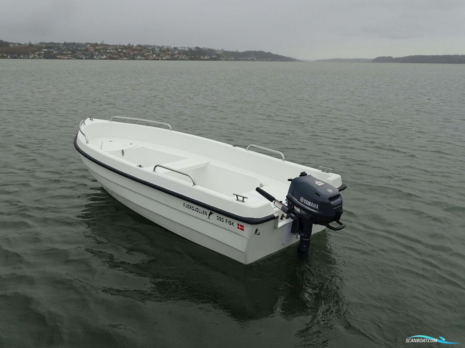 Fjordjollen 390 Fisk Med Trailer og Motor