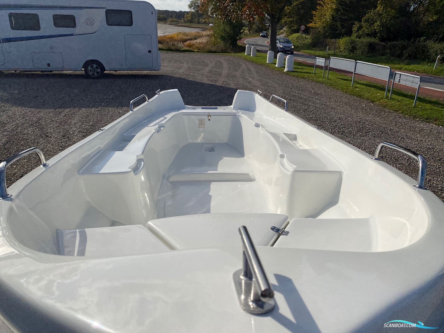 Fjordjollen 430 Fisk Med Motor