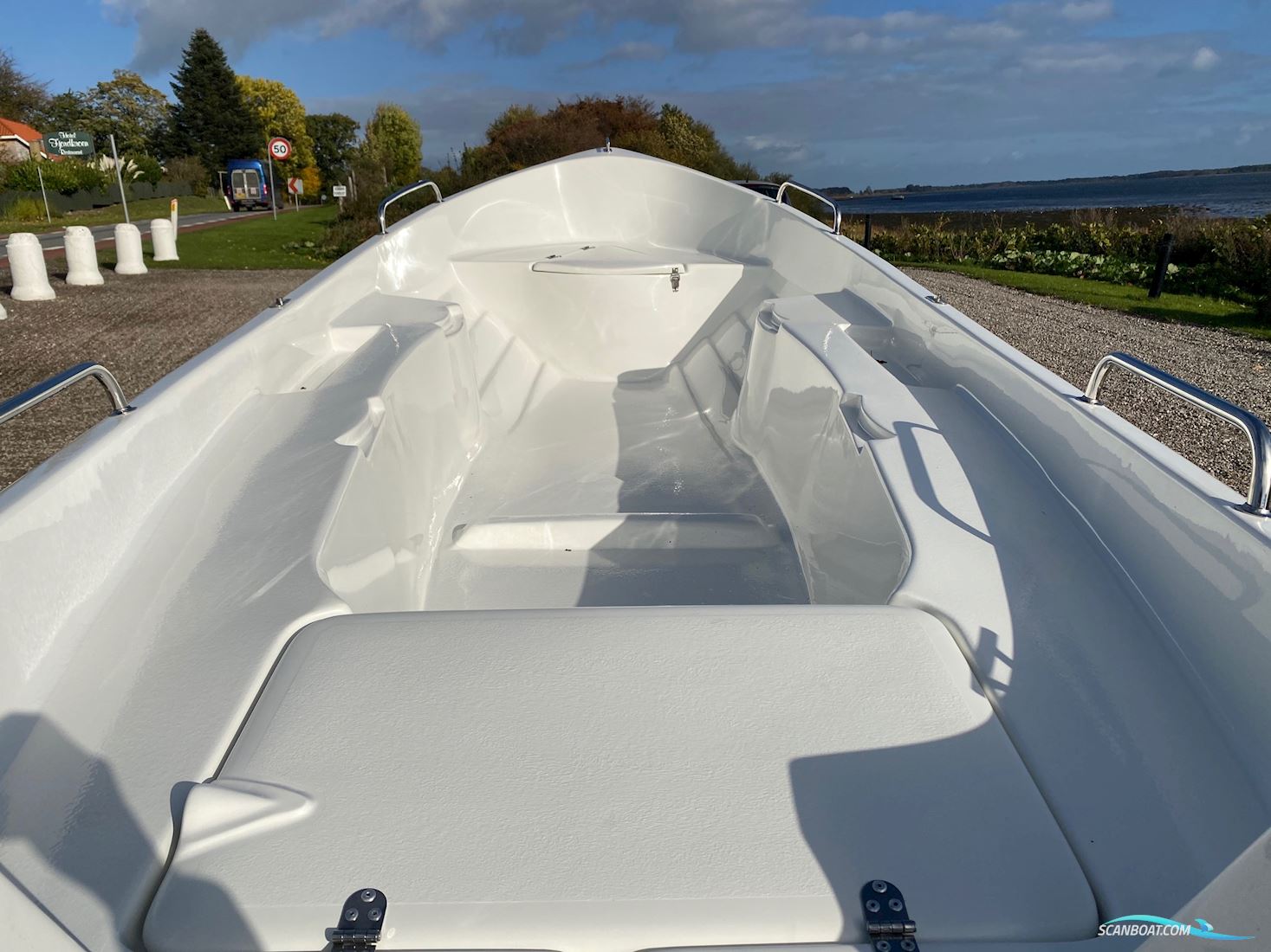 Fjordjollen 430 Fisk Med Motor