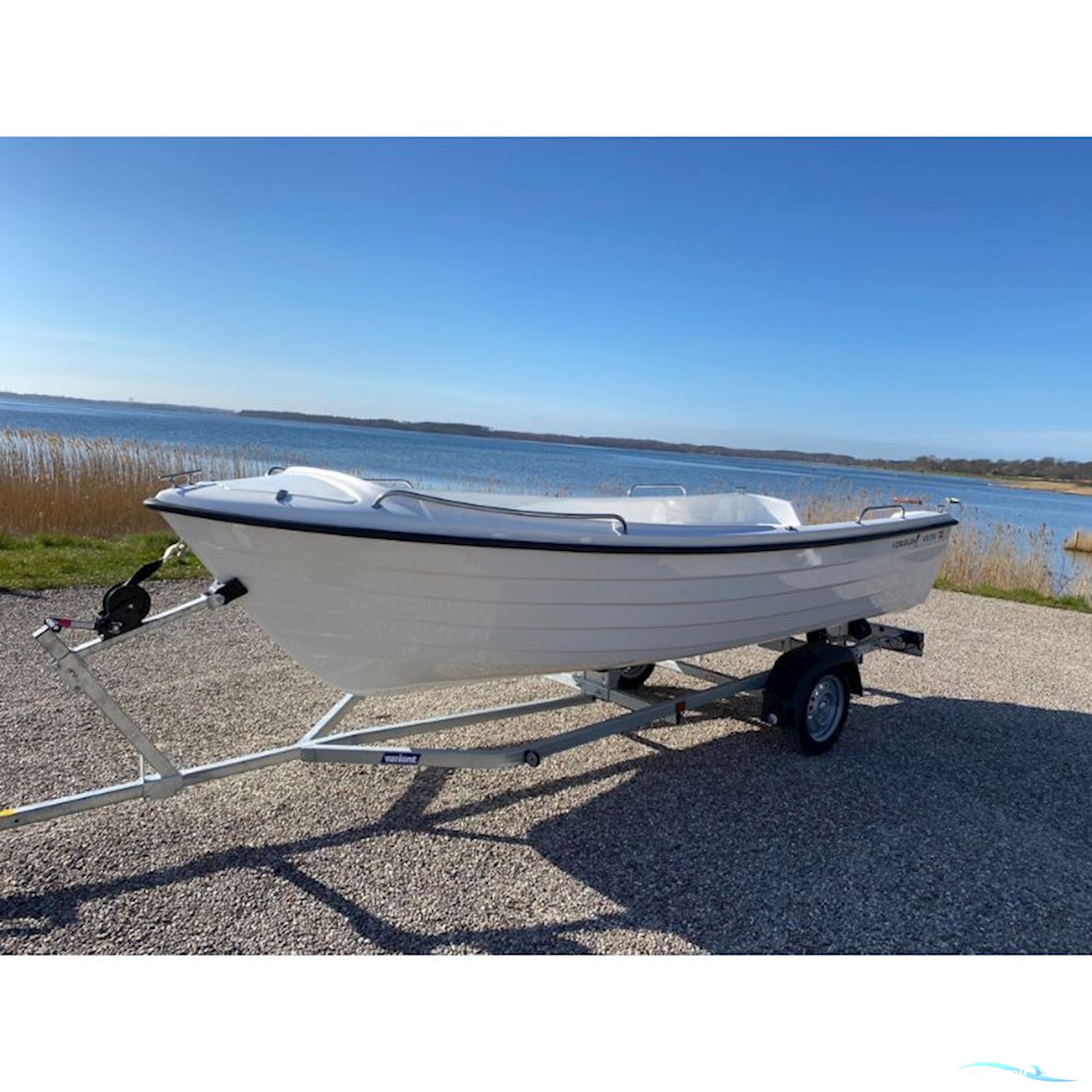 Fjordjollen 470 Fisk - Jolle med F6 CMHL påhængsmotor