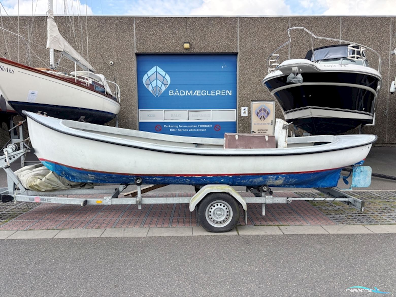 Hobro Jolle Jolle 1980, mit Yanmar motor, Dänemark