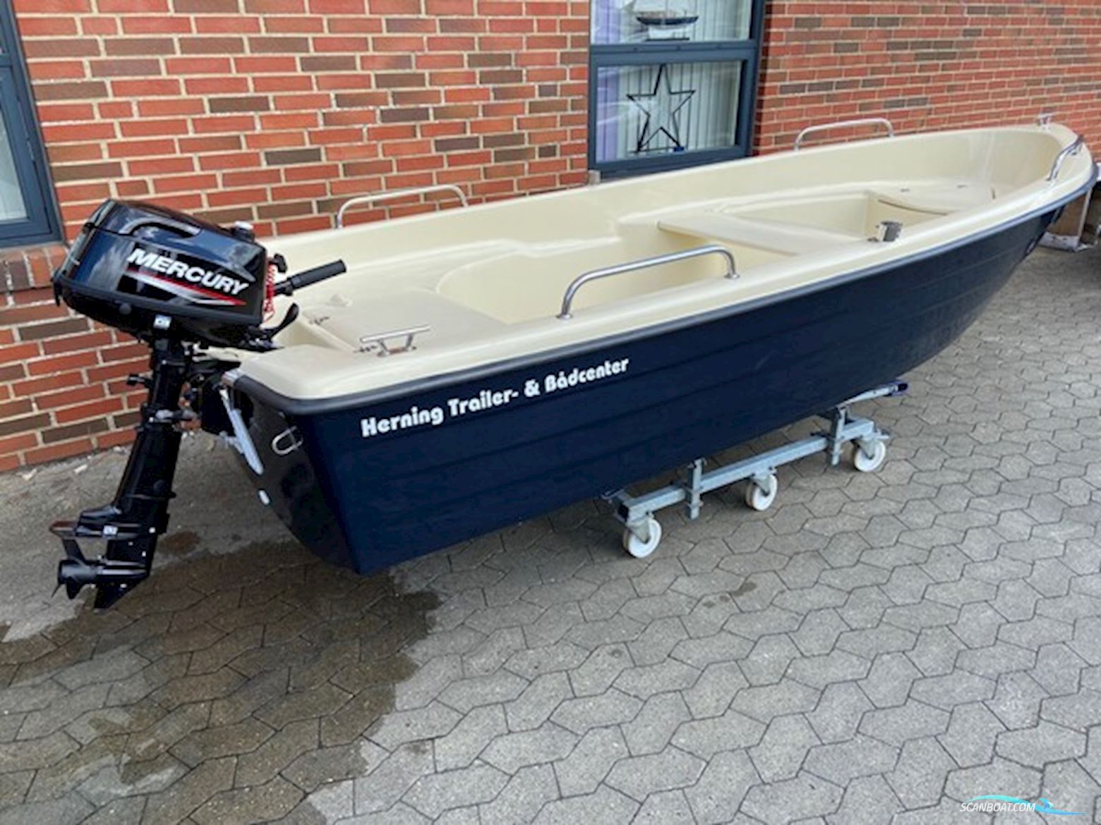 Htb Jolle 405 Wile m/Mercury F6 hk MH 4-Takt - !