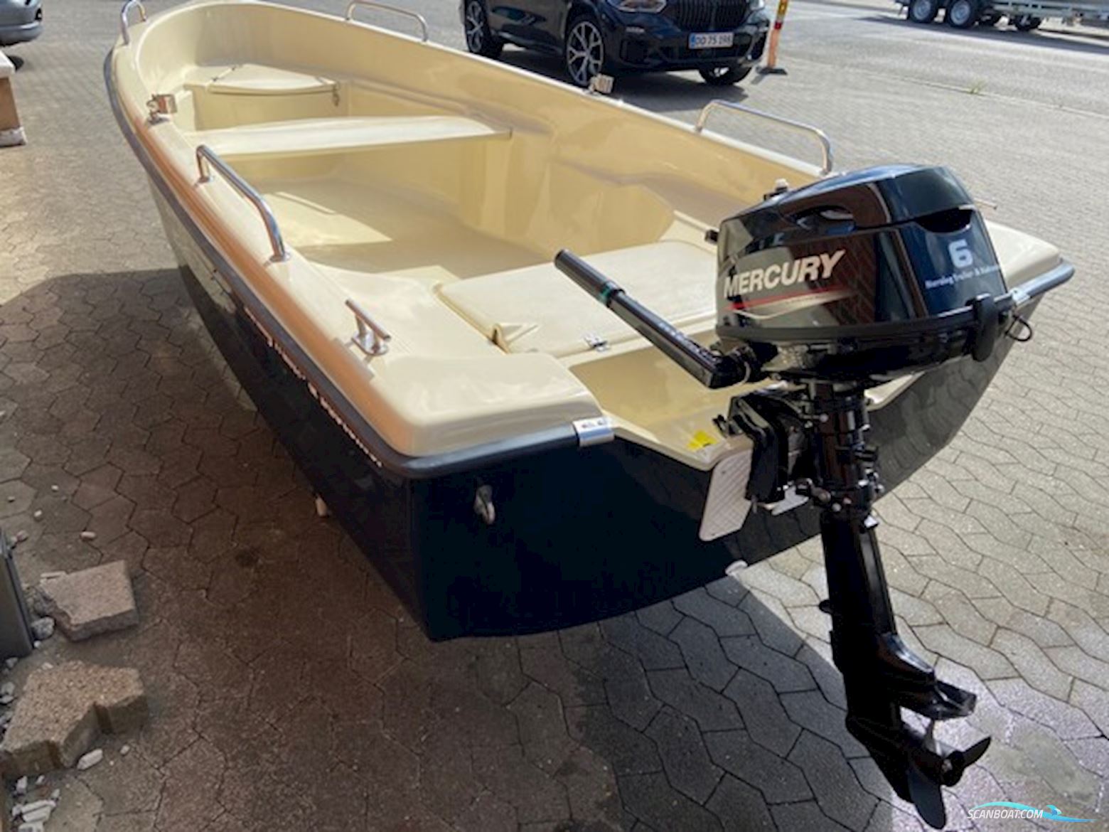 Htb Jolle 405 Wile m/Mercury F6 hk MH 4-Takt - !