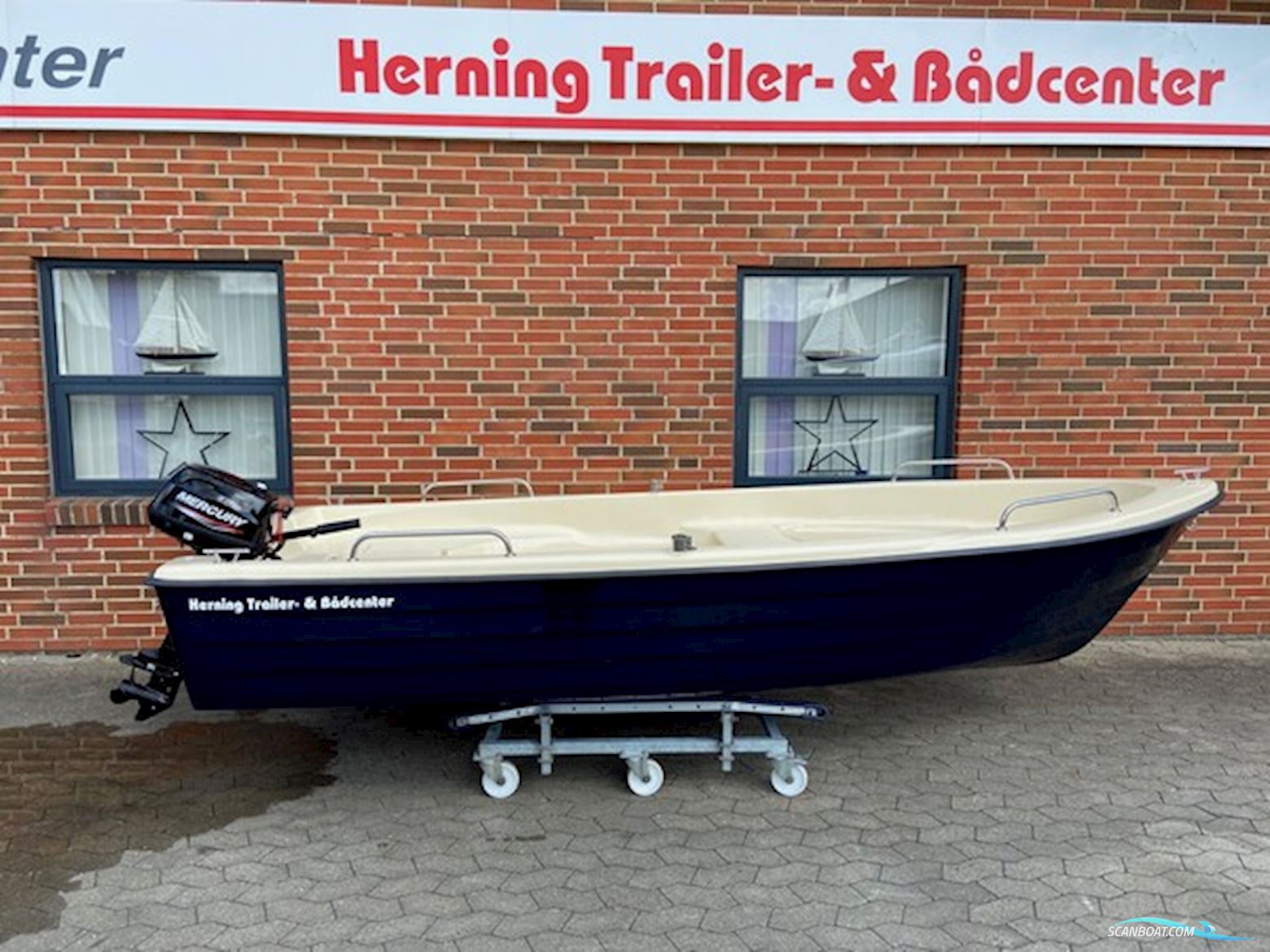 Htb Jolle 405 Wile m/Mercury F9,9 hk MH 4-Takt - !