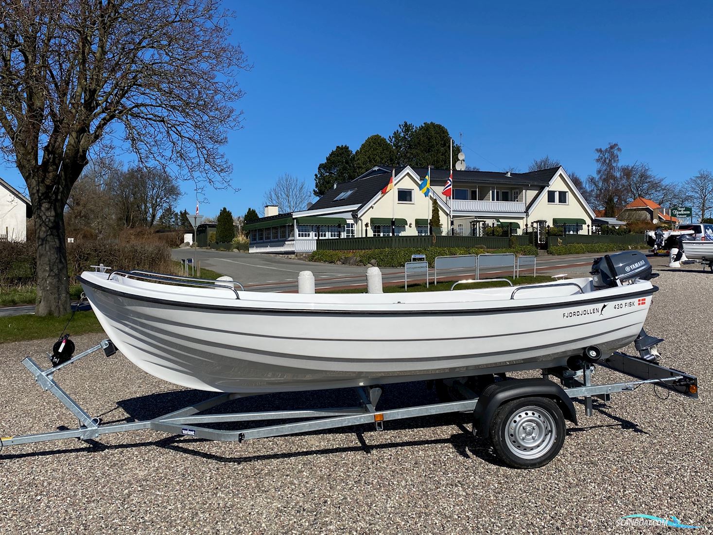 Komplet Bådsæt 430 Fisk, Variant 451, Yamaha F4