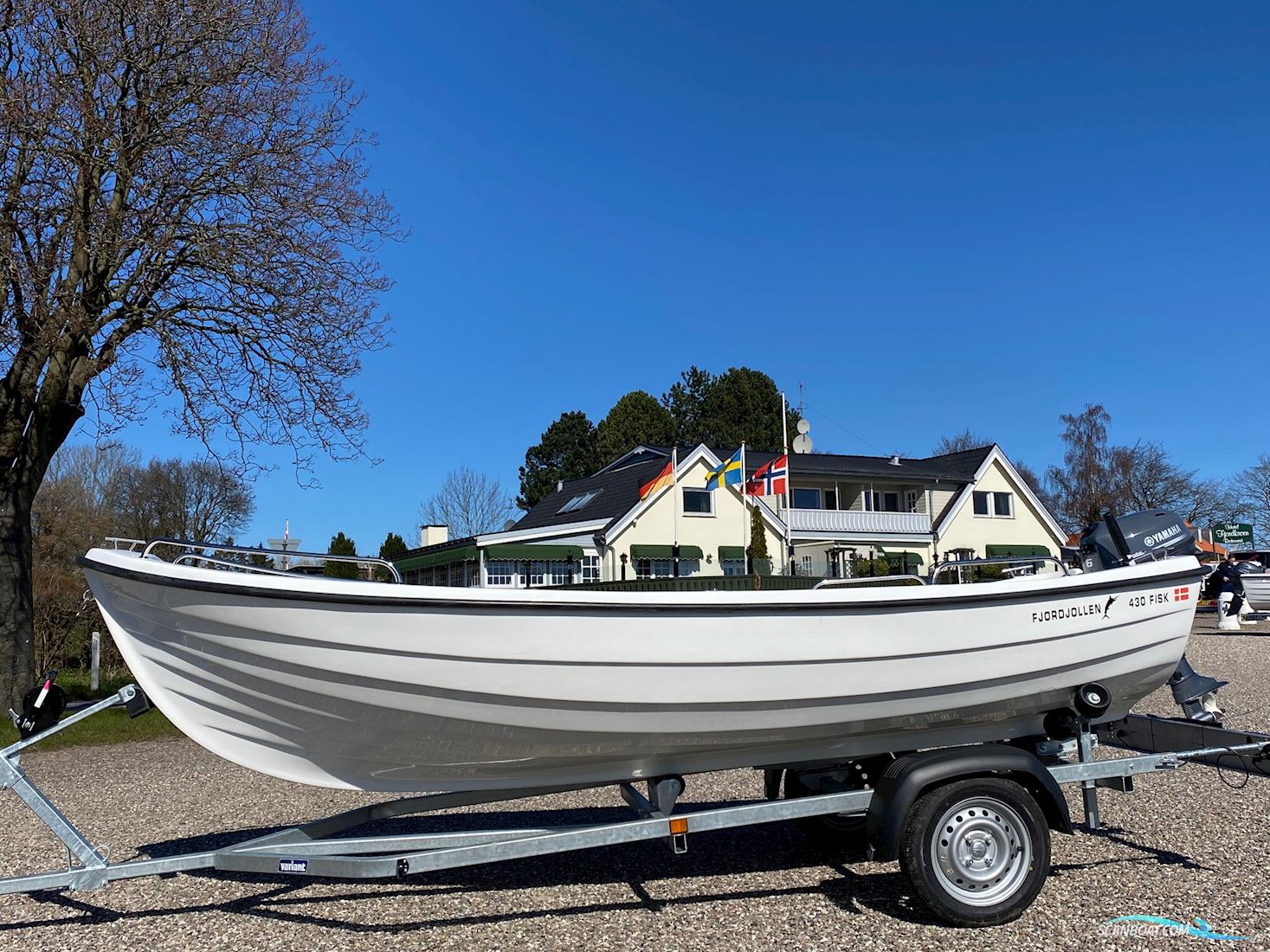 Komplet Bådsæt 430 Fisk, Variant 451, Yamaha F4