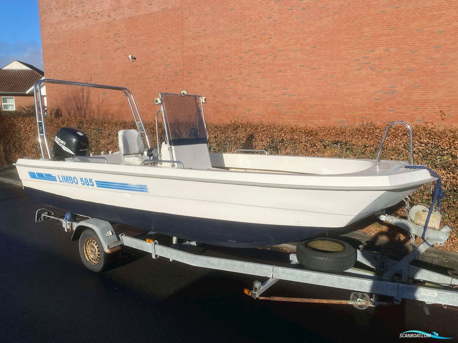 Limbo 585 Med 90 hk Suzuki Jolle 1998, med Suzuki motor, Danmark