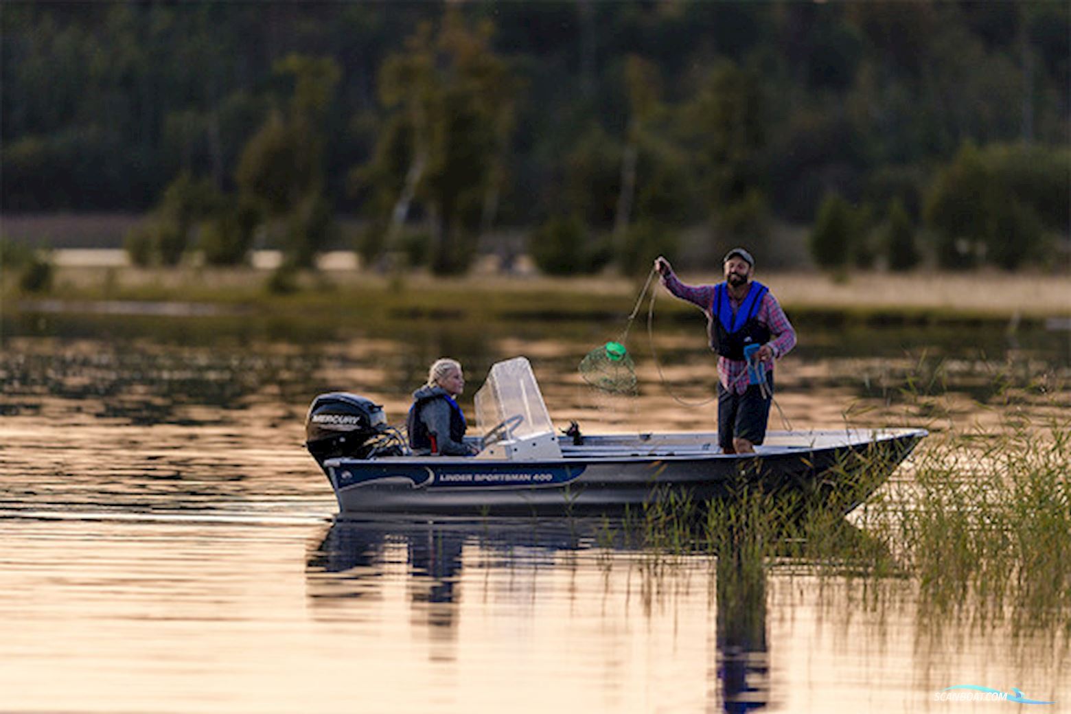 Linder 400 Sportsman Inkl. 6 hk Jolle 2024, Danmark