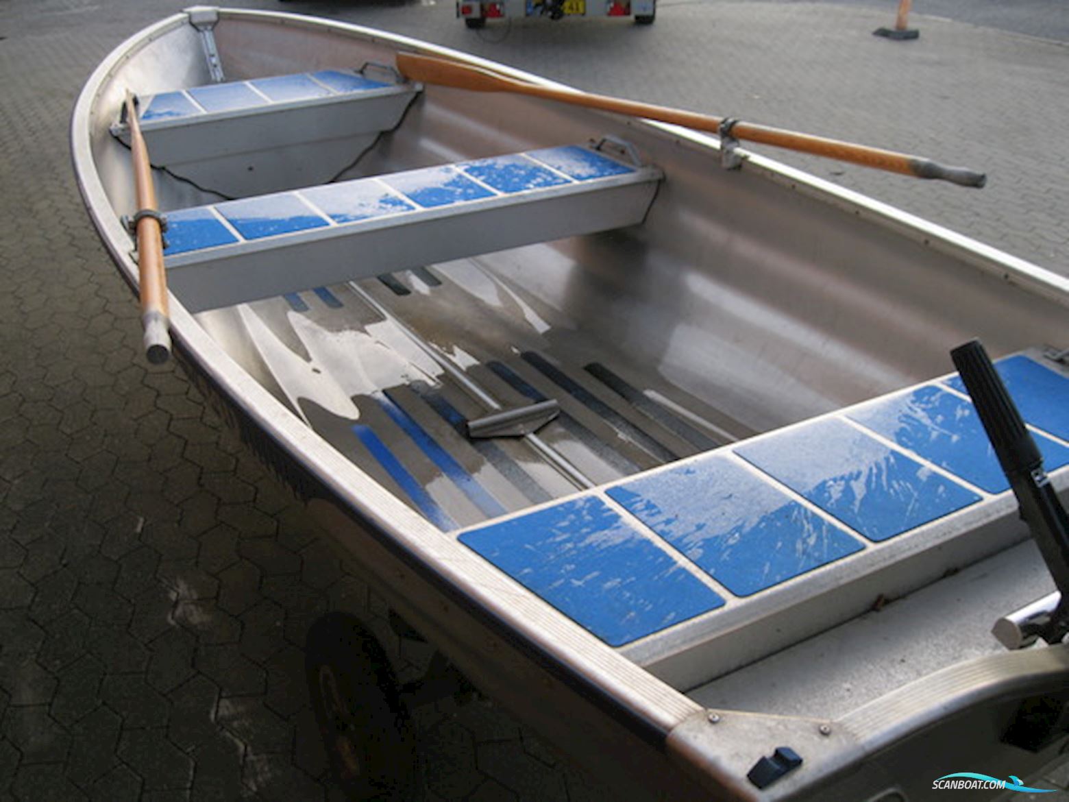 Linder 440 Fishing m/Mercury F4 hk 4-takt og ophalervogn