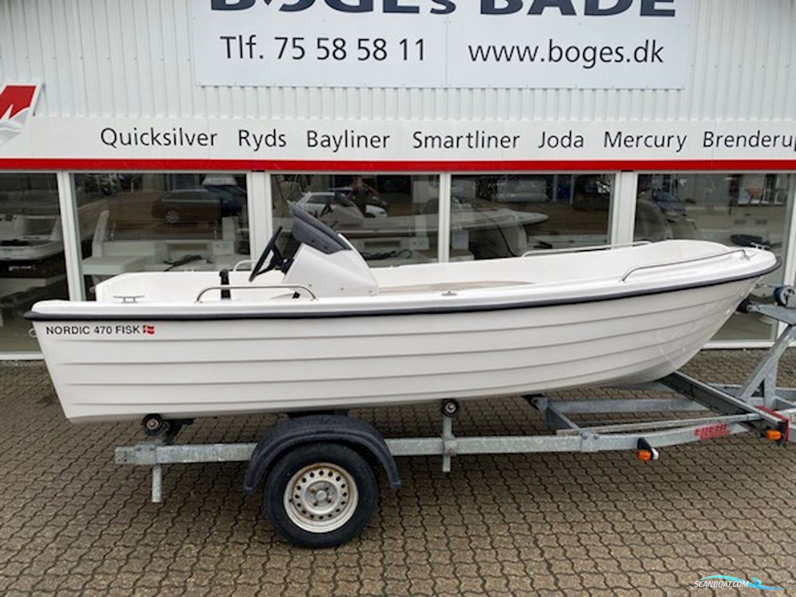 Nordic 470 Fisk med styrepult