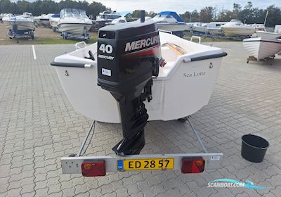 Nordic 470 Fisk Jolle 2020, med Mercury Mlh-Tmc 2-Takt motor, Danmark