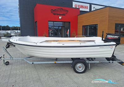 Nordic 470 Fisk Jolle 2020, med Mercury Mlh-Tmc 2-Takt motor, Danmark