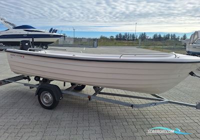 Nordic 470 Fisk Jolle 2020, med Mercury Mlh-Tmc 2-Takt motor, Danmark