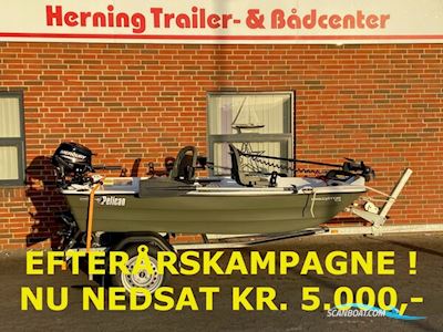 Pelican Predator 103 m/Mercury F2,5 hk 4-takt - NU NEDSAT KR. 5.000,- ! Jolle 2025, Danmark