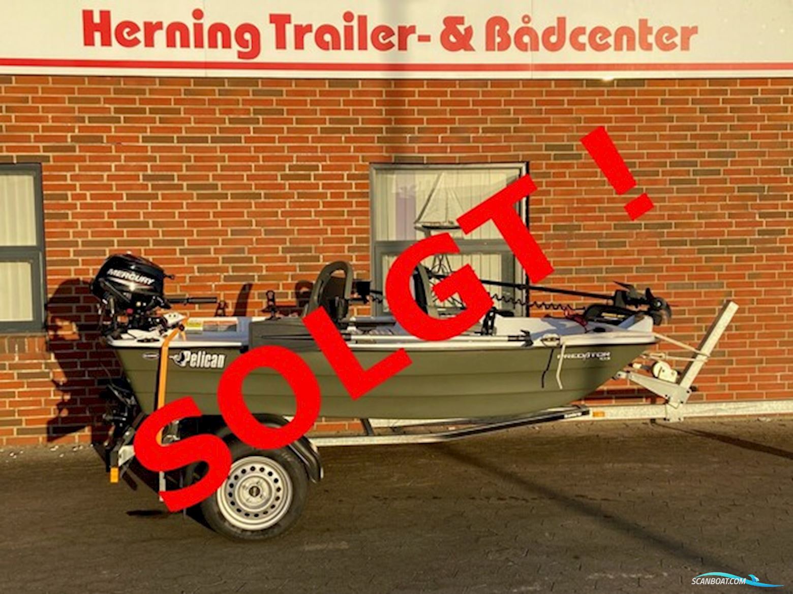 Pelican Predator 103 m/Mercury F2,5 hk 4-Takt - Solgt ! Jolle 2025, Danmark