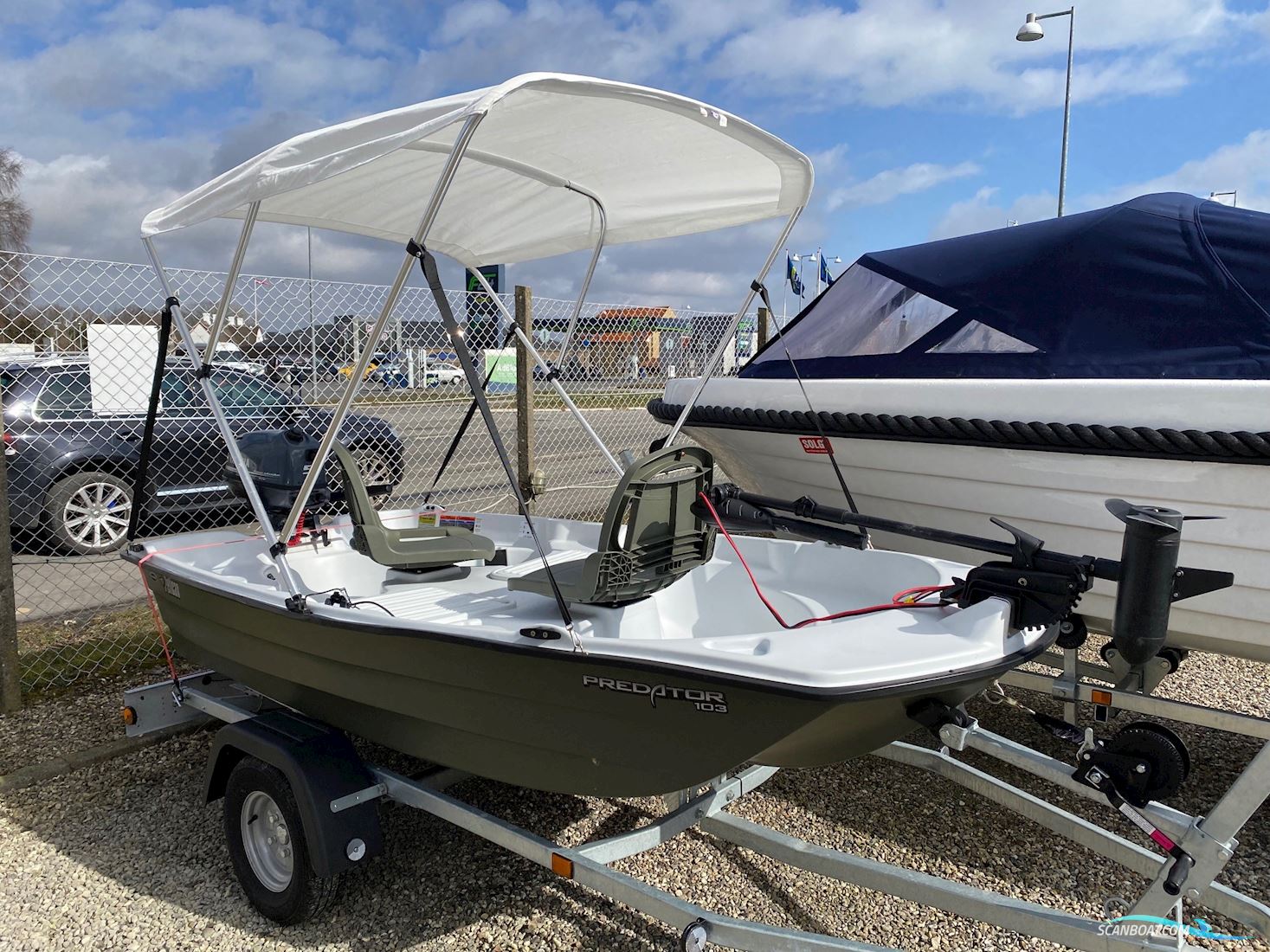 Pelican Predator Jolle 2019, med Yamaha F5 motor, Danmark