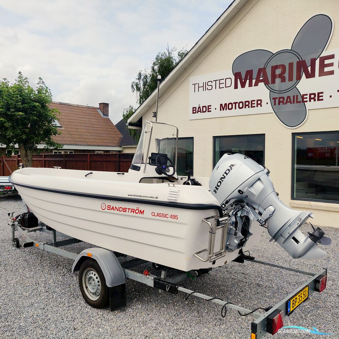 Sandström Classic 495 Styrepultbåd