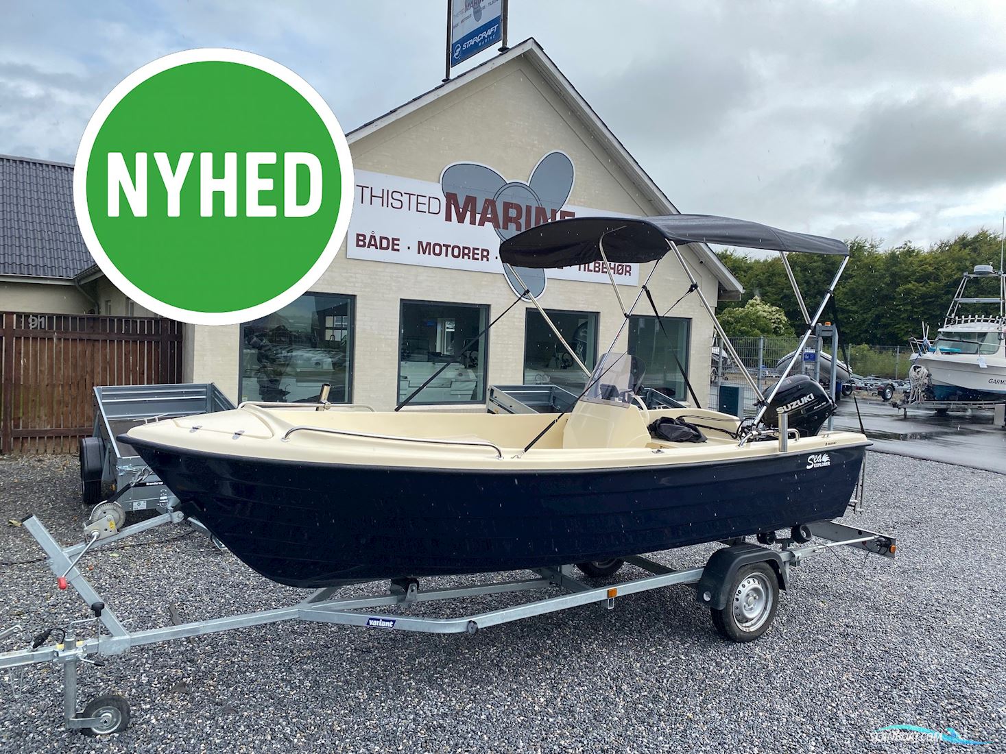 Sea Explorer 470 Jolle 2023, med Suzuki motor, Danmark